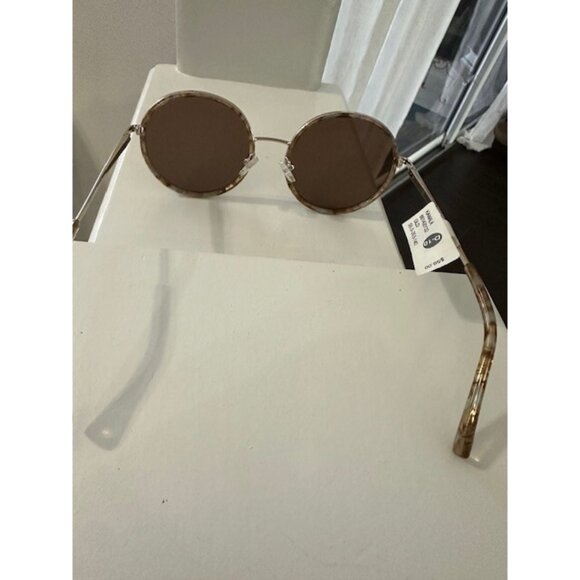 KEO Rx'able Women Sunglasses Kamala Gray Brown Tortoise Gold 55.0-20.5-140 Round - Picture 7 of 10